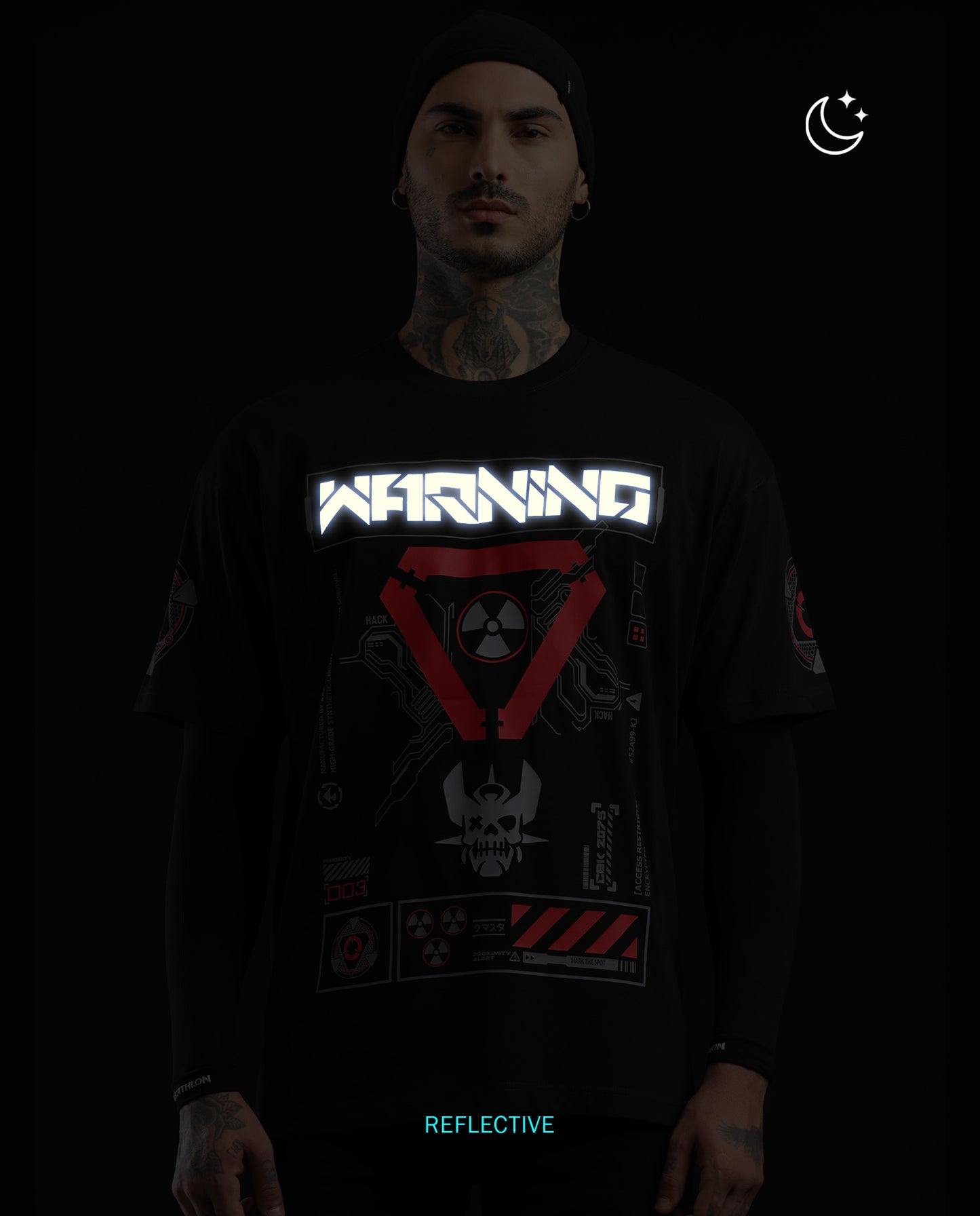 Warning - Premium Men Regular Fit Tees