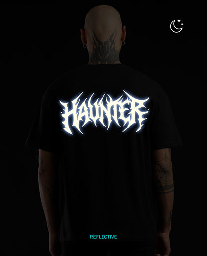 Haunted House - Premium Men Oversized Tees