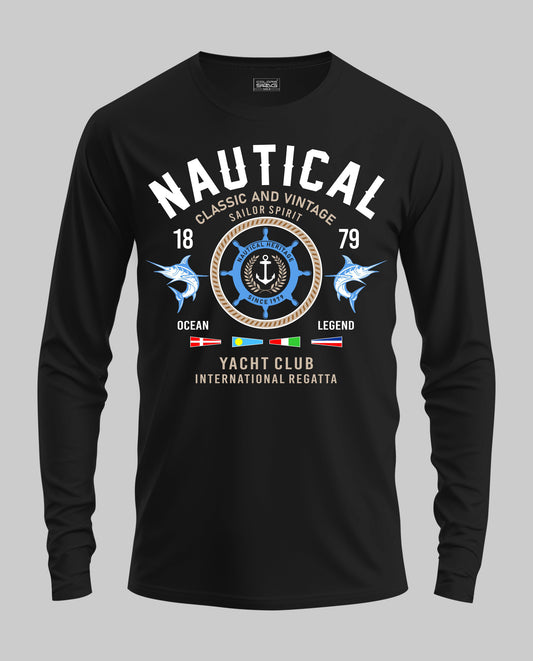 Nautical Full Sleeve T-Shirt