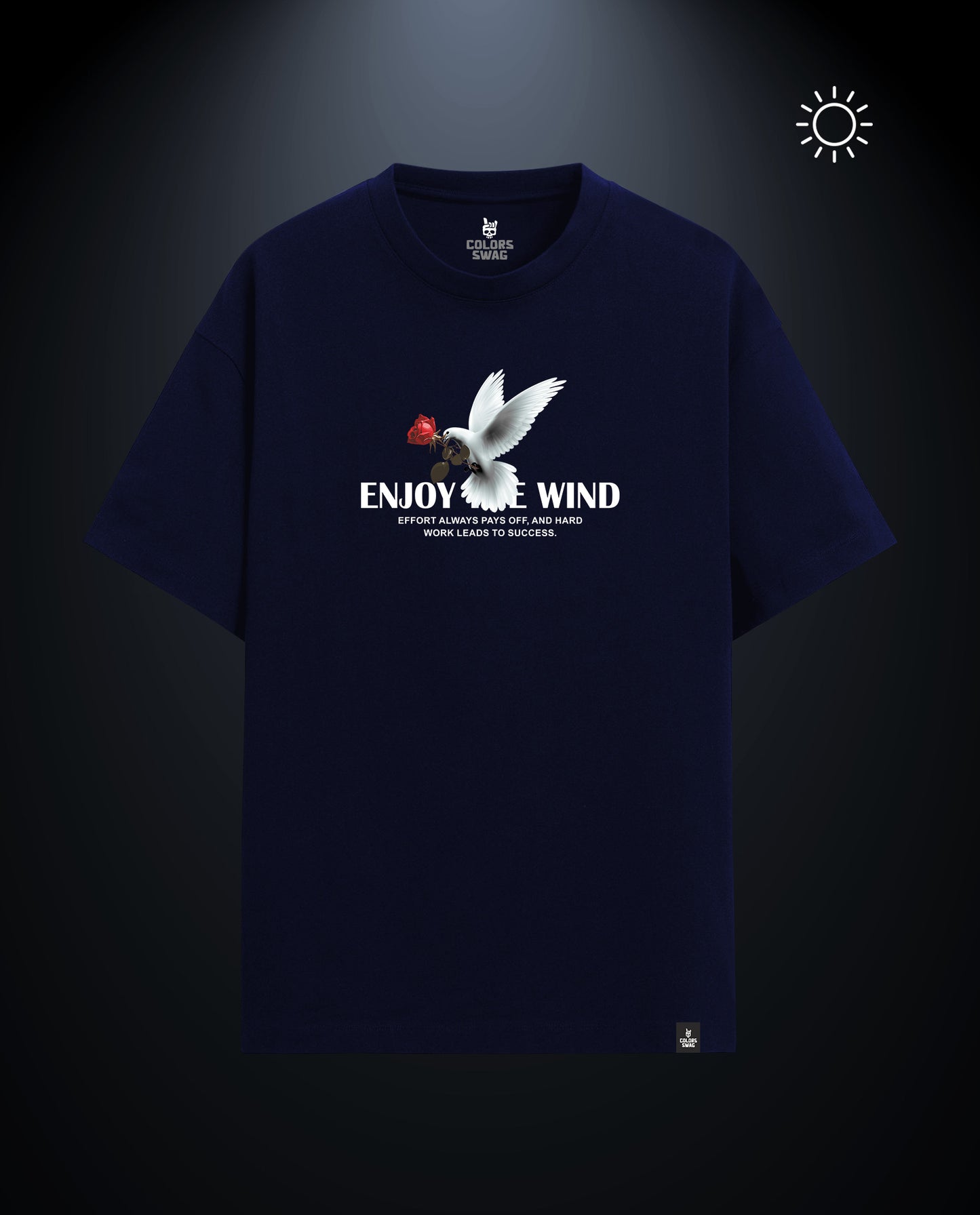 Enjoy the wind - Men Regular Fit Tees