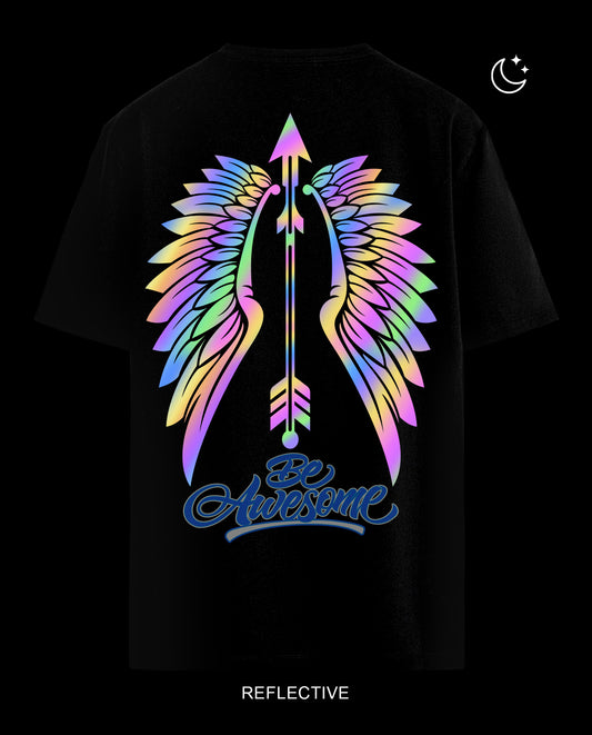 Reflect Angel Wings - Men Regular Fit Tees