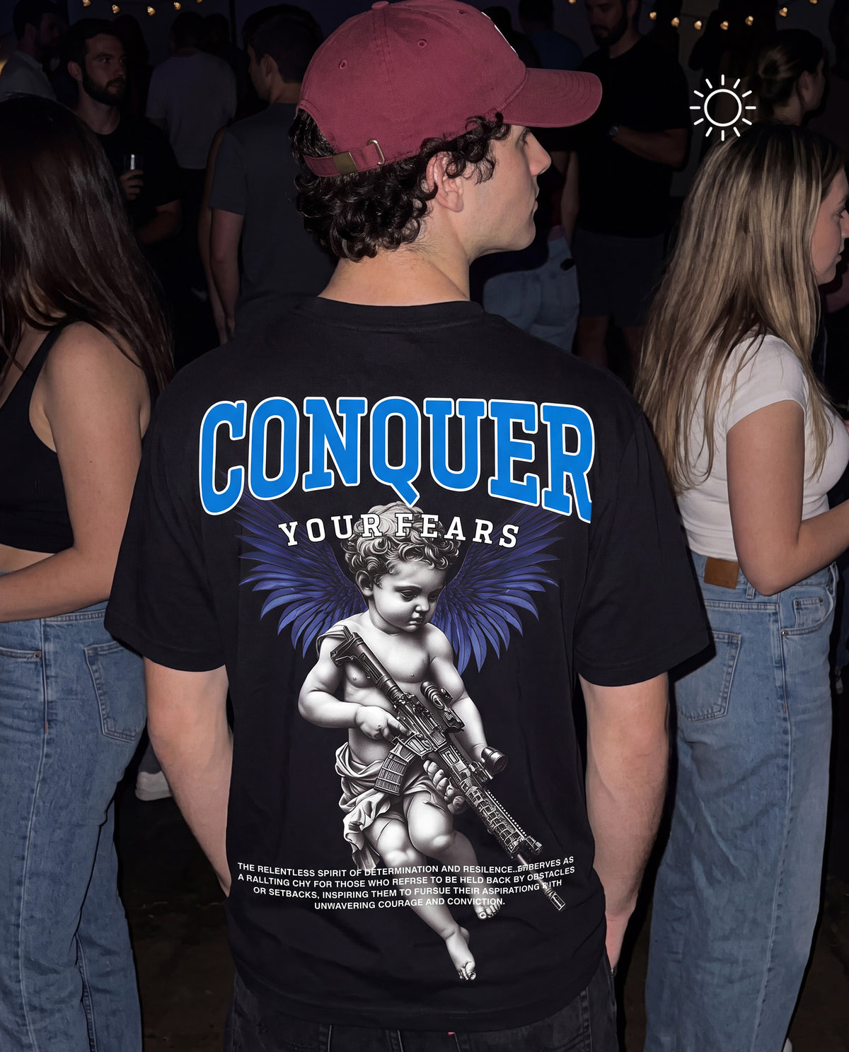 Conquer - Men Regular Fit Tees