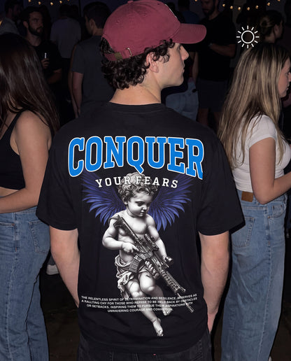 Conquer - Men Regular Fit Tees
