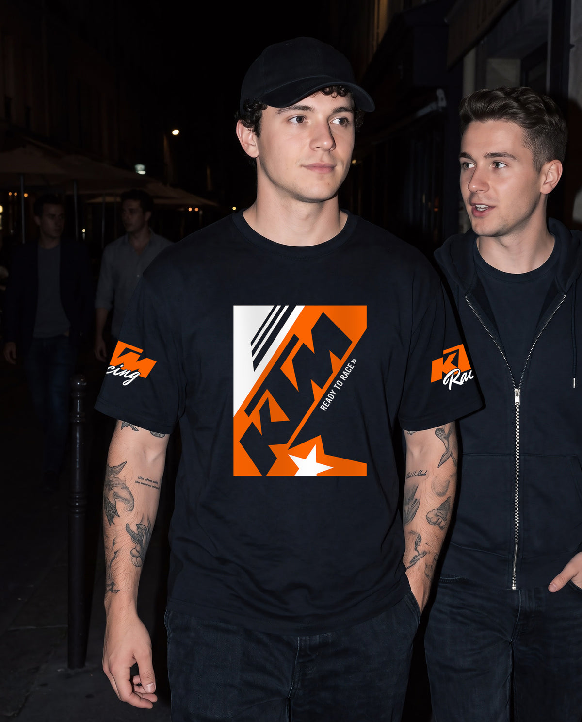 KTM Ride - Premium Men Oversized Printed Tees