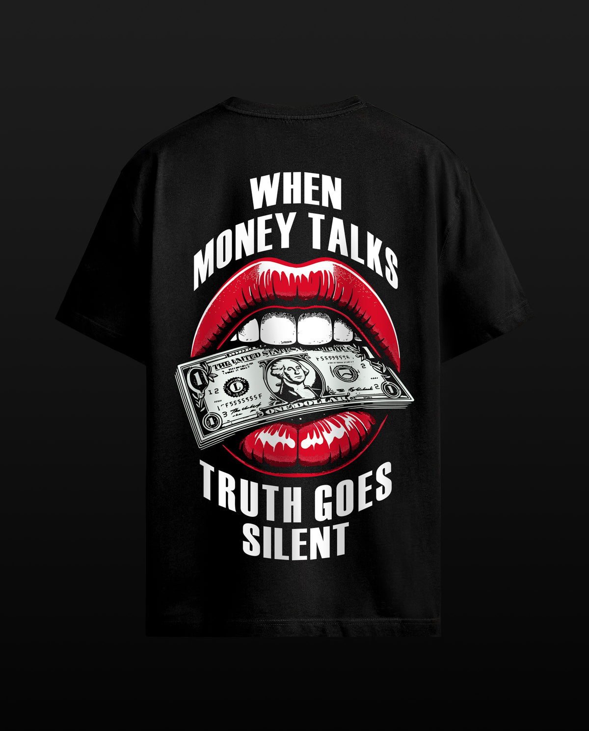 Money Talks - Men Regular Fit Tees