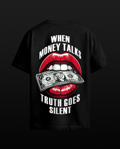 Money Talks - Men Regular Fit Tees