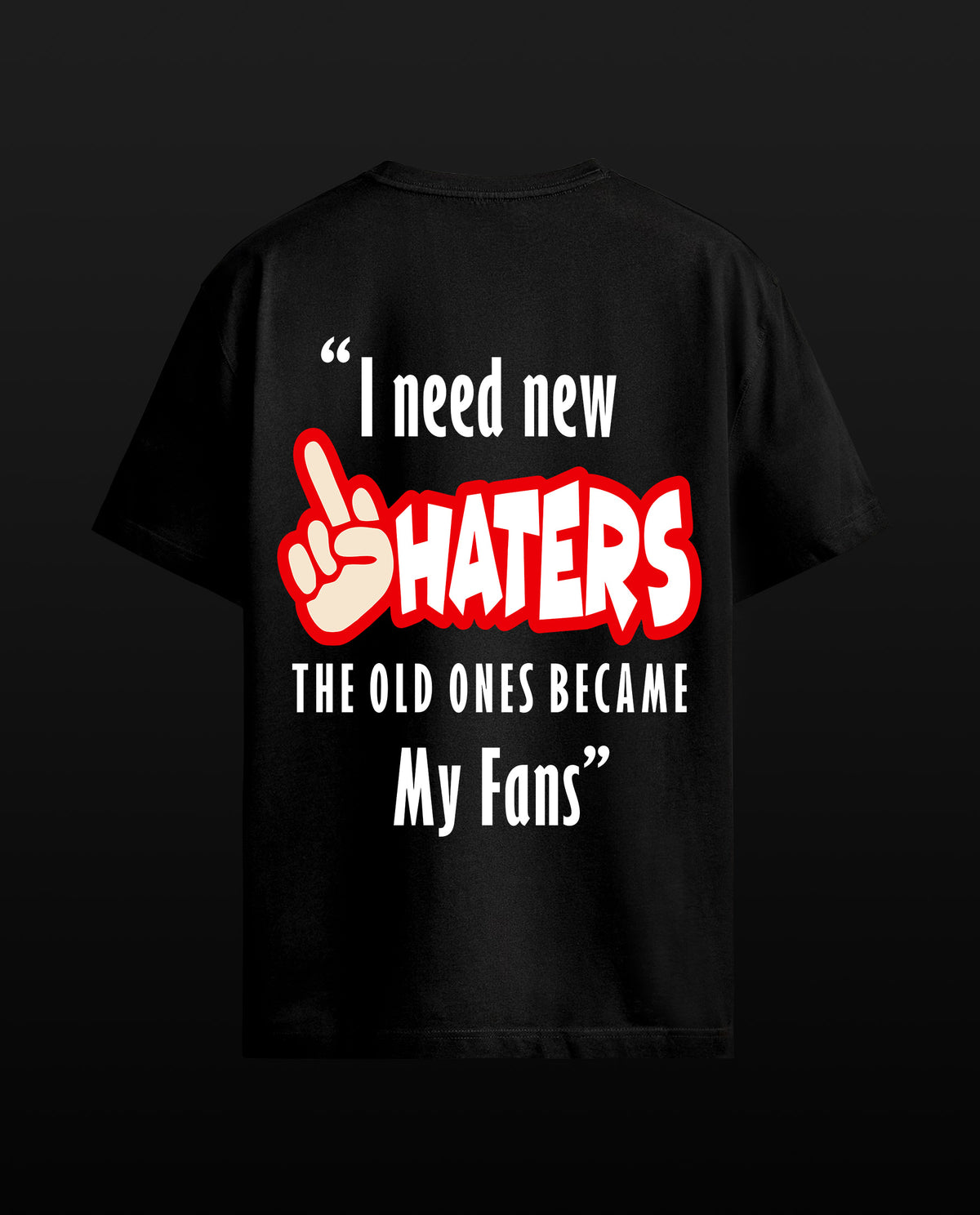 Haters - Men Regular Fit Tees