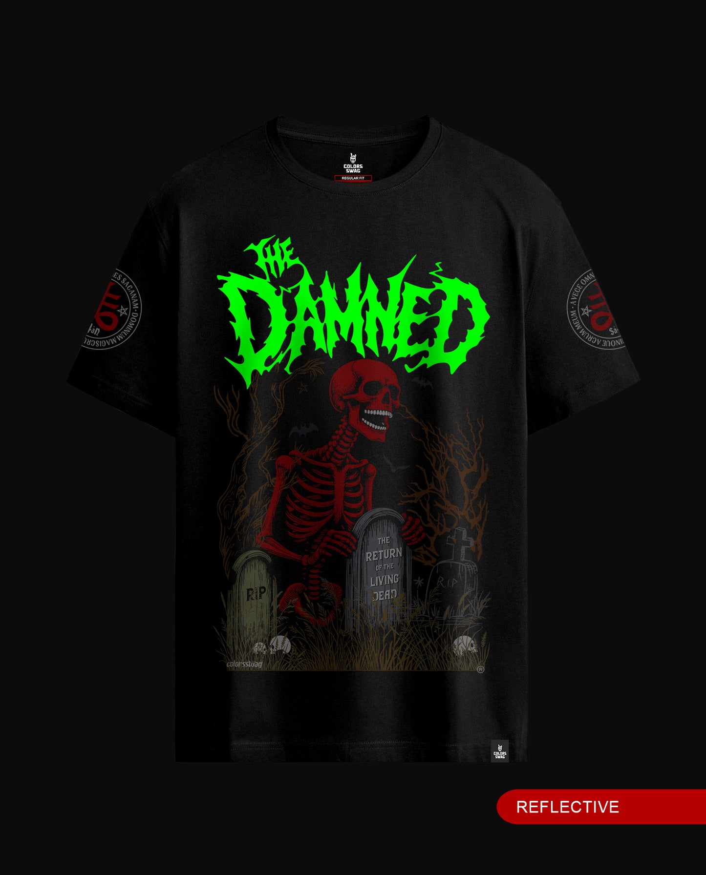 Reflect The Damned - Men Regular Fit Tees
