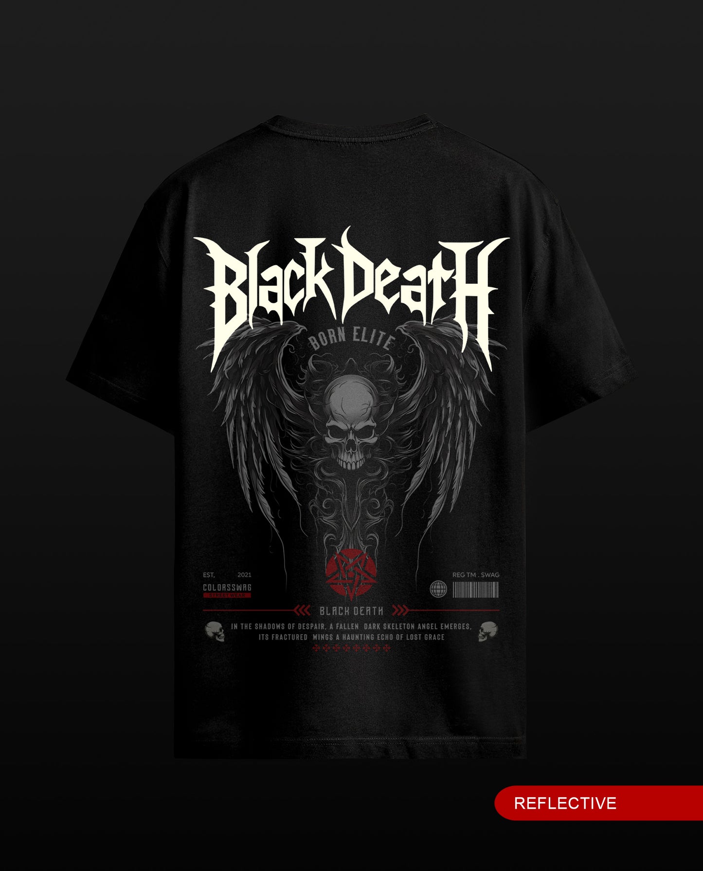 Black Death - Premium Men's Plus Size Tees