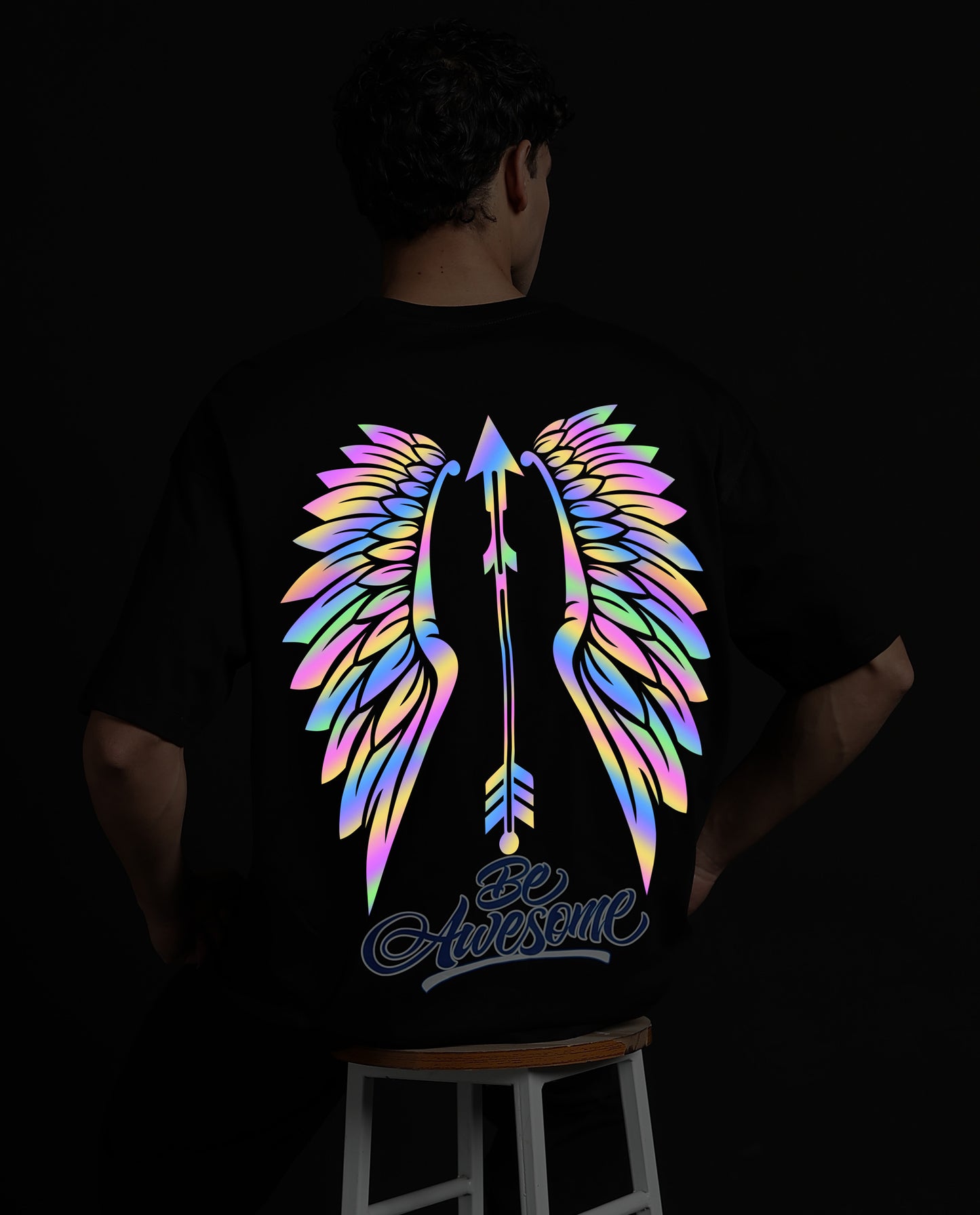 Angel Wings- Premium Men Oversized Tees