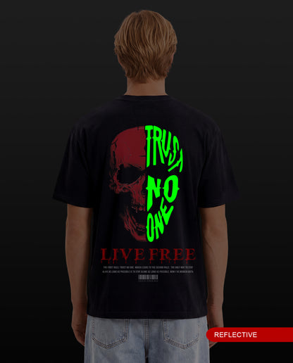 Reflect Trust No One - Men Regular Fit Tees