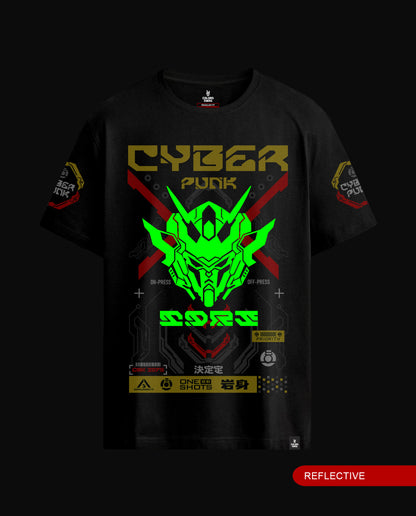 Reflect Cyber Punk - Men Regular Fit Tees