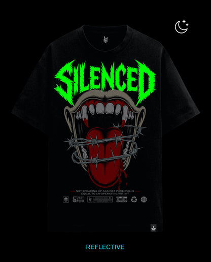 Silenced - Premium Men Oversized Tees