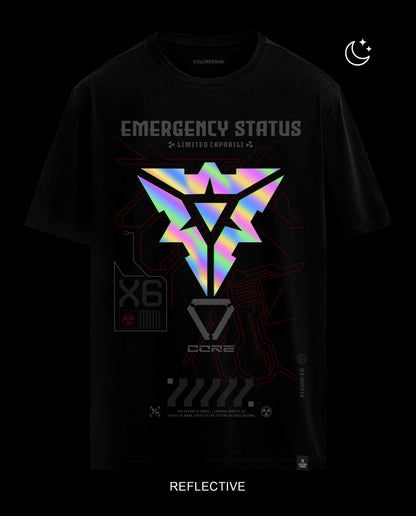 Reflect Emergency Status - Men Regular Fit Tees