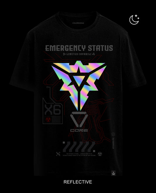 Reflect Emergency Status - Men Regular Fit Tees