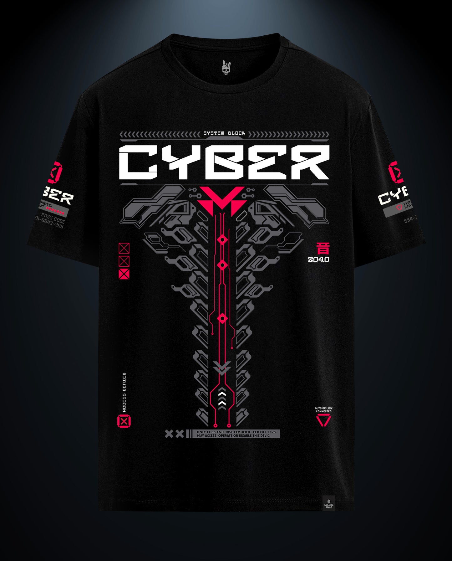 Reflect Cyber - Men Regular Fit Tees