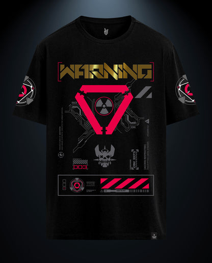 Warning Gold - Premium Men Plus Size Fit Tees