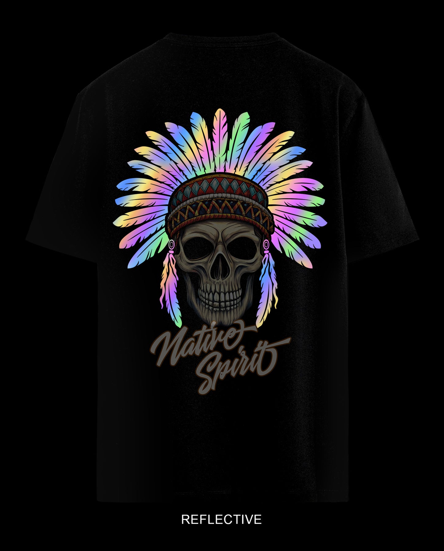 Reflect Native Head - Regular Fit Tees
