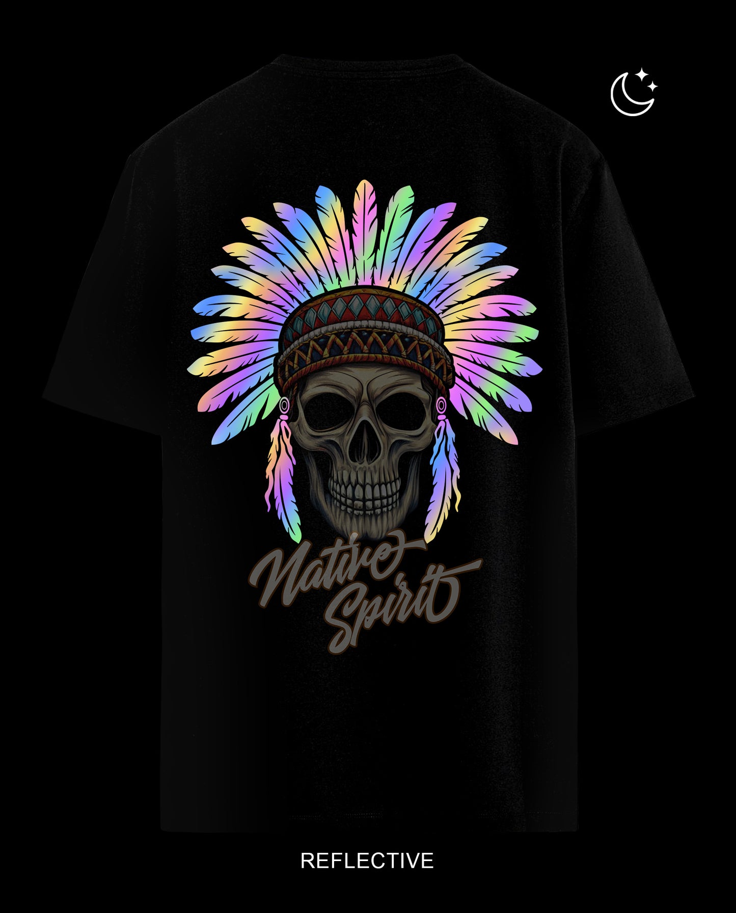 Reflect Native Head - Regular Fit Tees