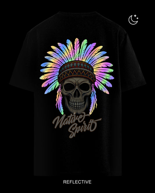 Reflect Native Head - Regular Fit Tees