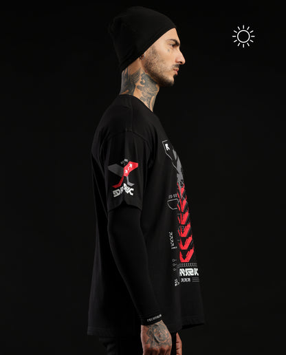 Dark-Rainbow- Premium Men Regular Fit Tee