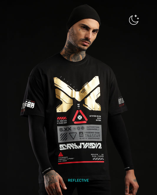 CS Chip Gold - Premium Men Oversized Tees