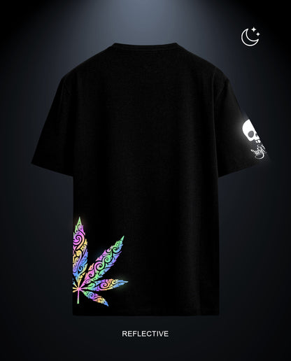 Reflect Dope Leaf - Men Regular Fit Tees