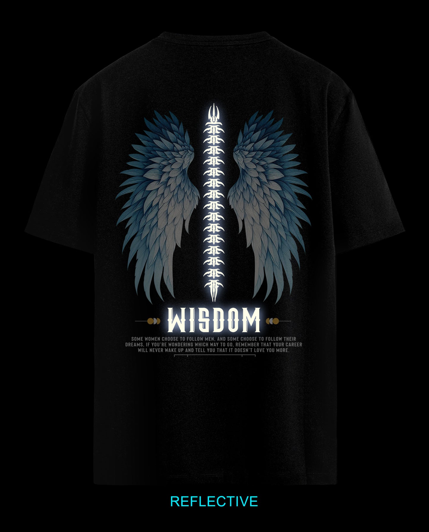 Reflect Wisdom  - Men Regular Fit Tees