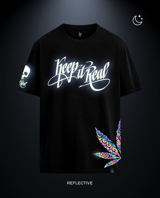 Reflect Dope Leaf - Men Regular Fit Tees