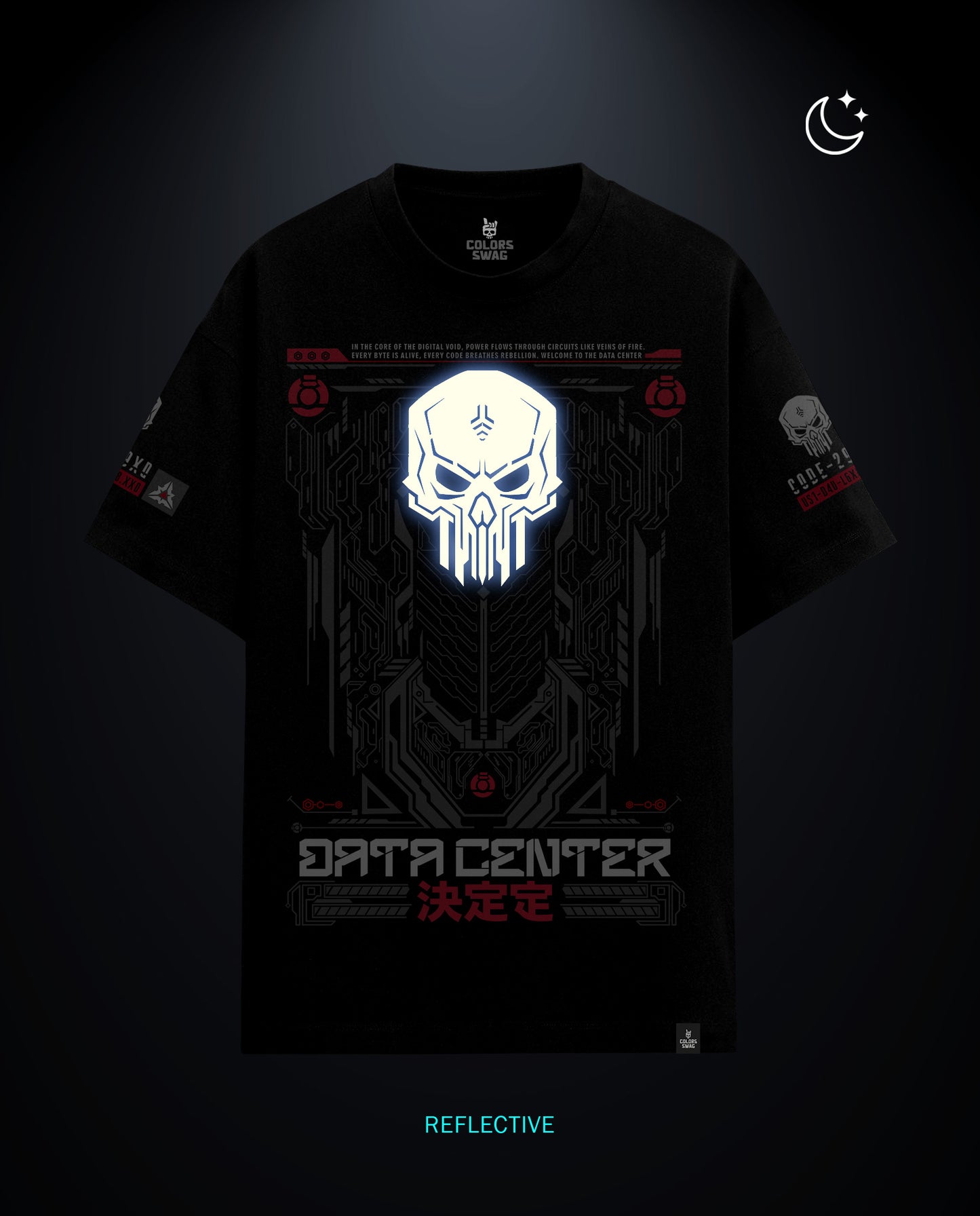 Data Center - Premium Men Oversized Tees