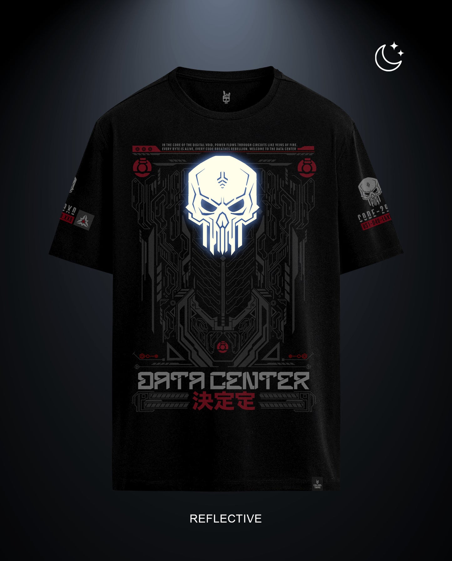 Reflect Data Center - Men Regular Fit Tees