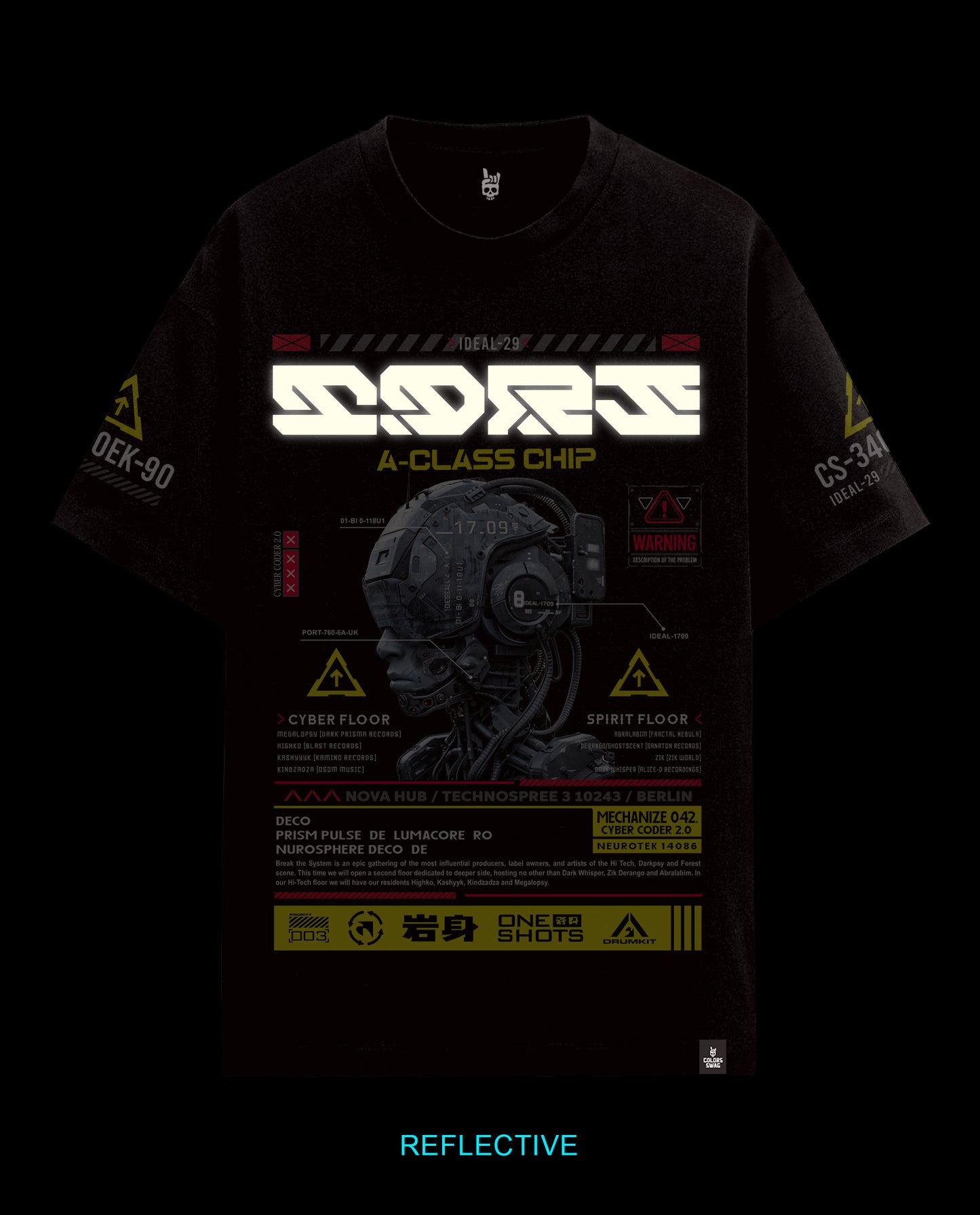 A Class Chip - Premium Men Oversized Tees