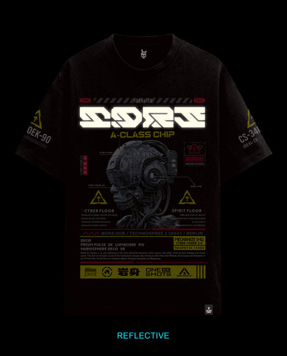 A Class Chip - Premium Men Oversized Tees