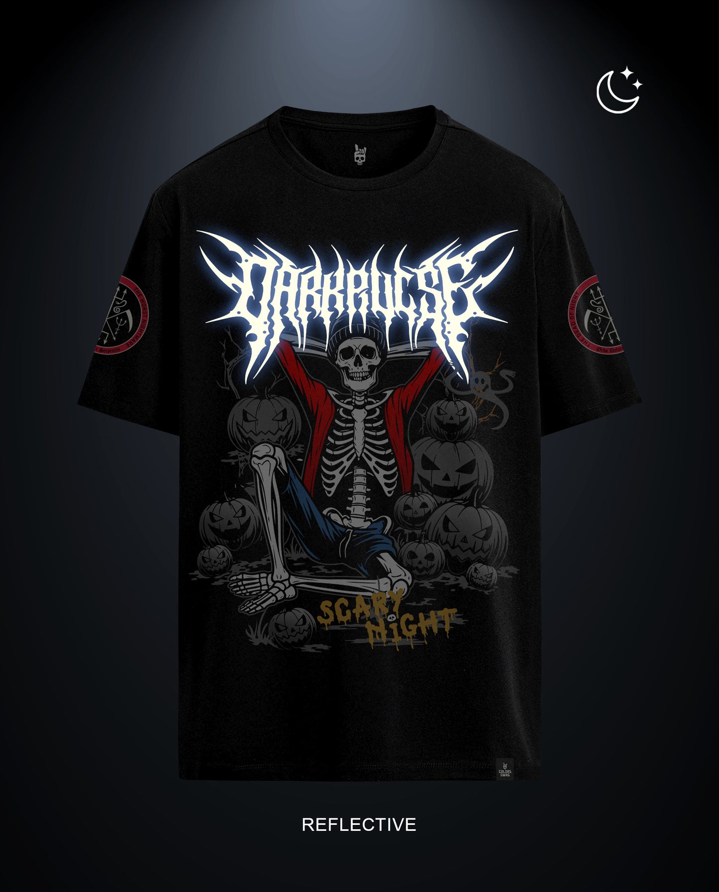 Reflect Dark Halloween - Men Regular Fit Tee