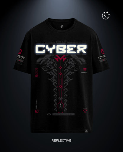 Reflect Cyber - Men Regular Fit Tees