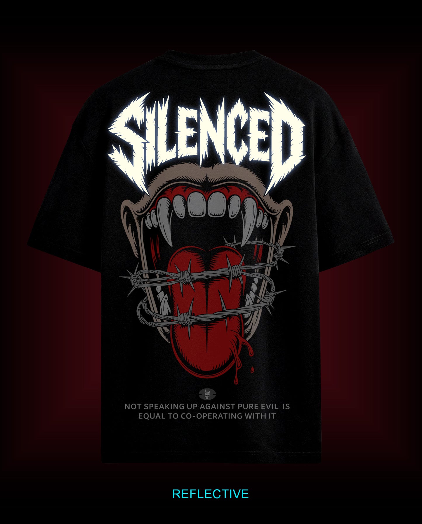 Silenced - Premium Men Oversized Tees