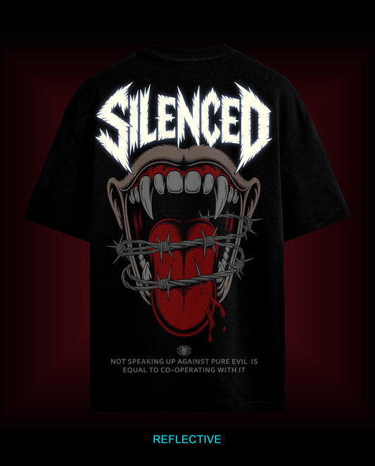 Silenced - Premium Men Oversized Tees