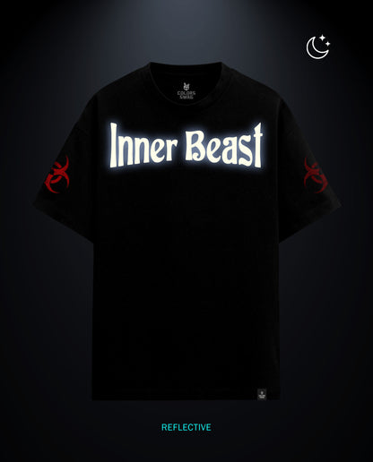 Inner Beast - Premium Men Oversized Tees