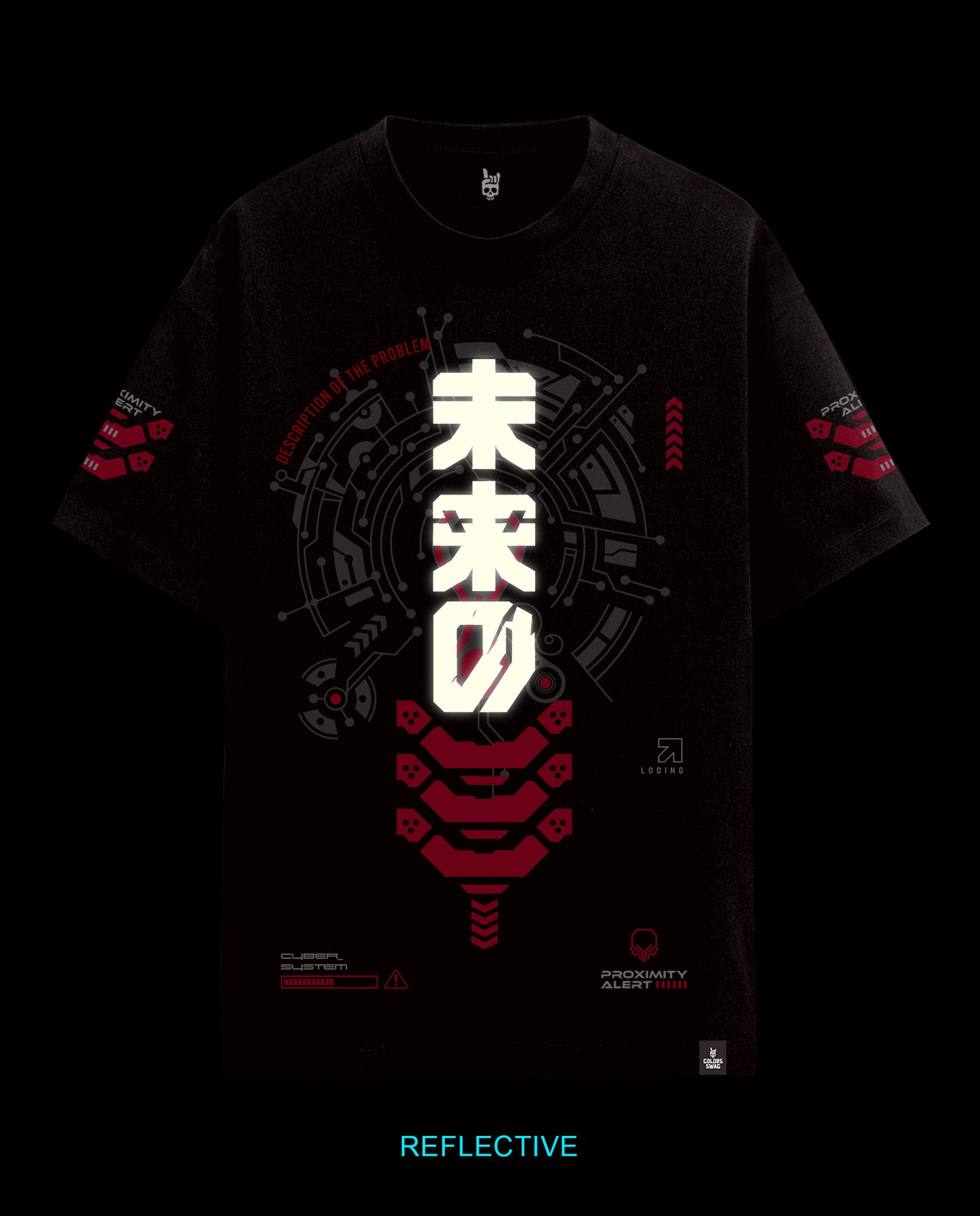 Proximity Alert - Premium Men Oversized Tees