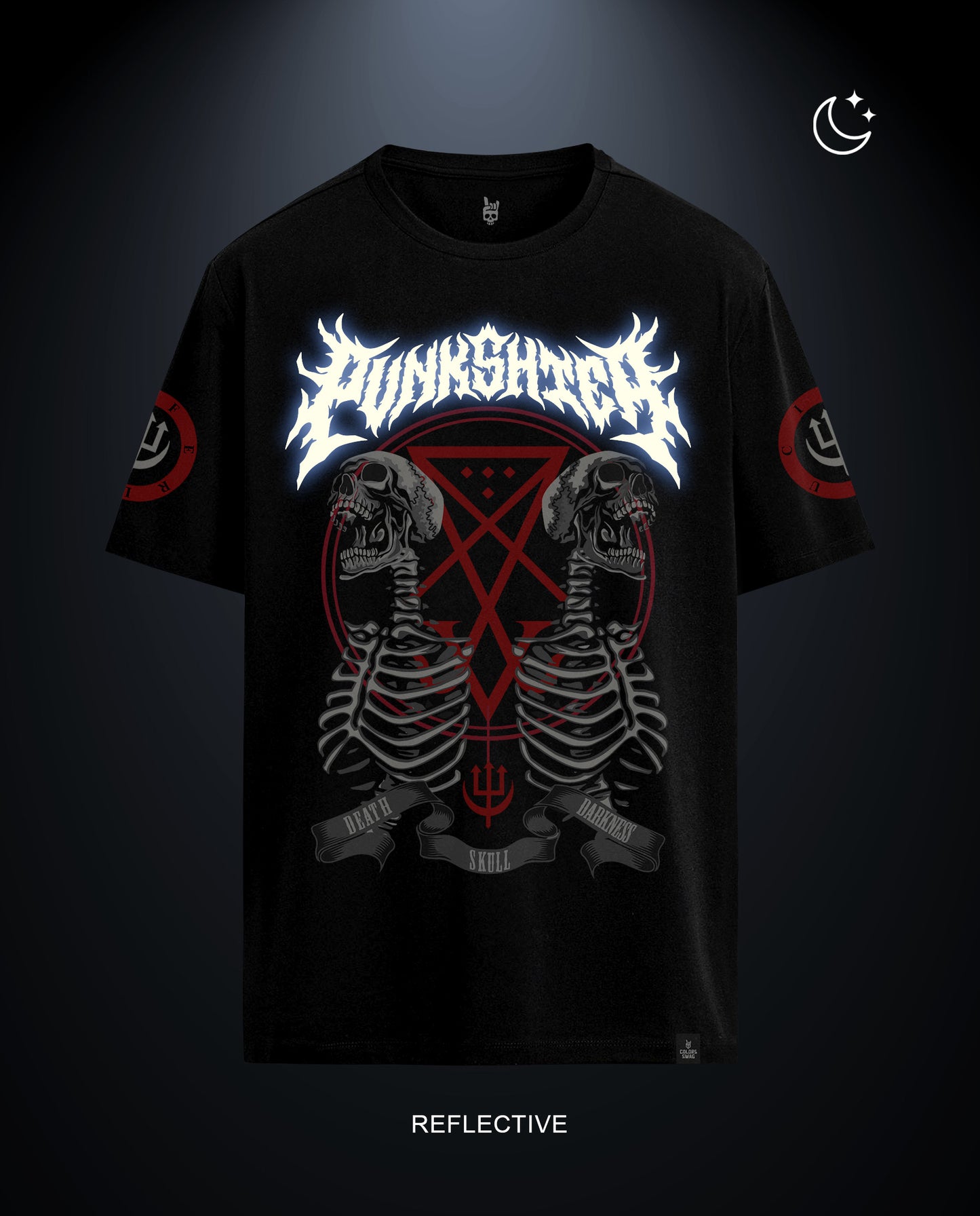 Reflect Punkshter - Men Regular Fit Tees