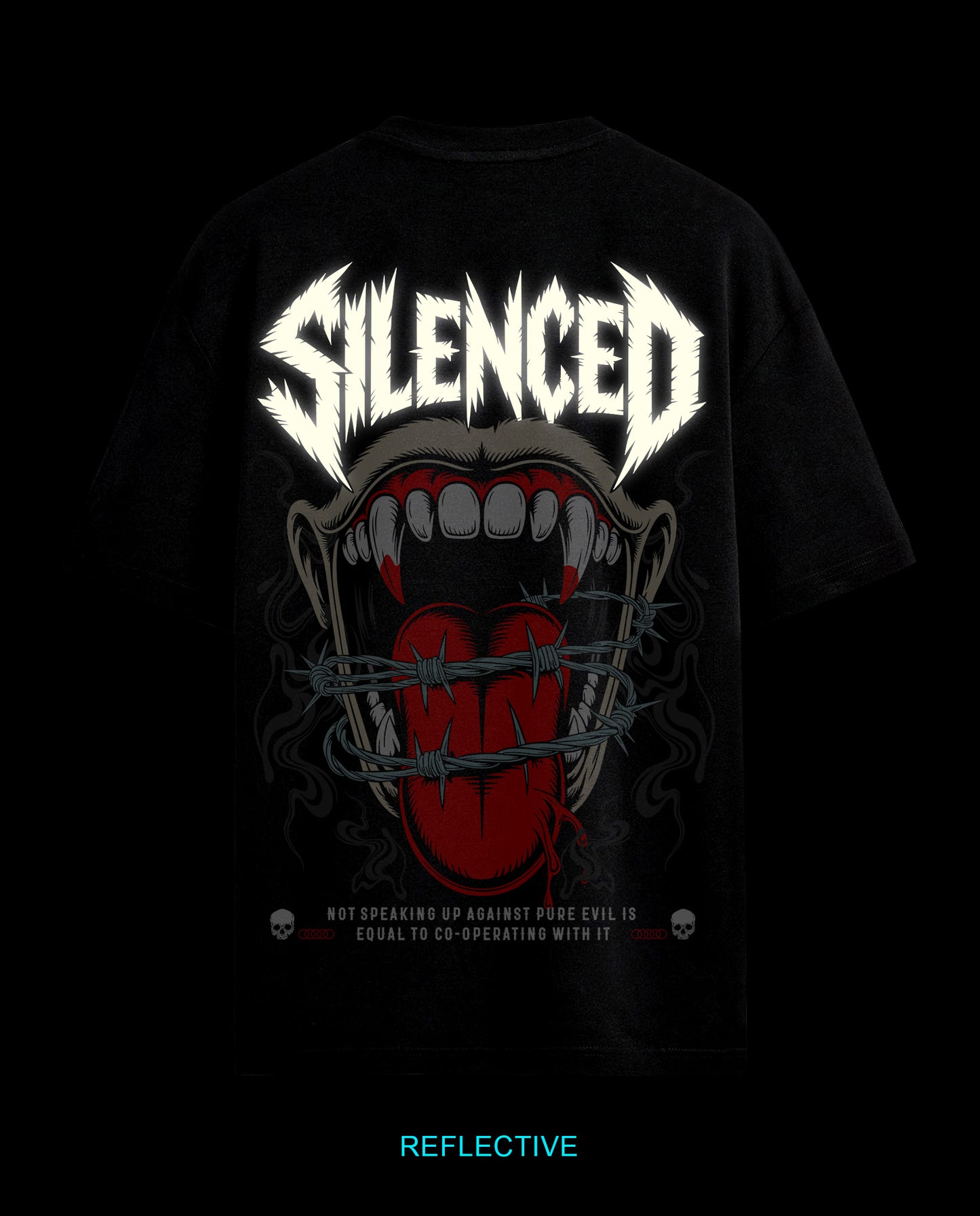 Silenced - Premium Men Oversized Tees