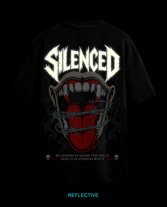 Silenced - Premium Men Oversized Tees