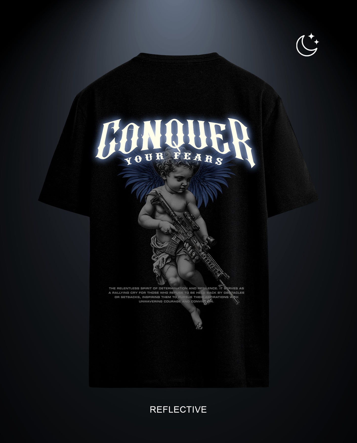Reflect Conquer  - Men Regular Fit Tees