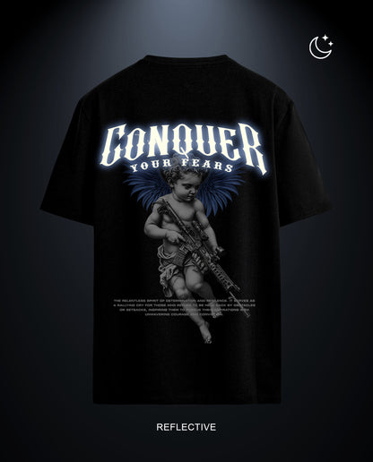 Reflect Conquer  - Men Regular Fit Tees