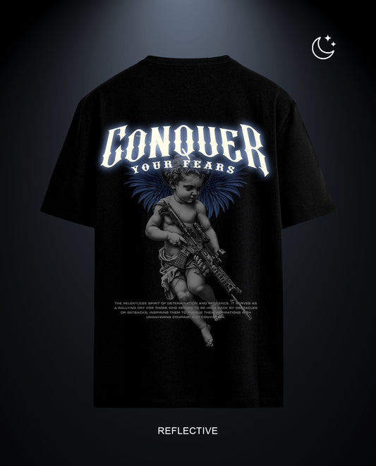 Reflect Conquer  - Men Regular Fit Tees