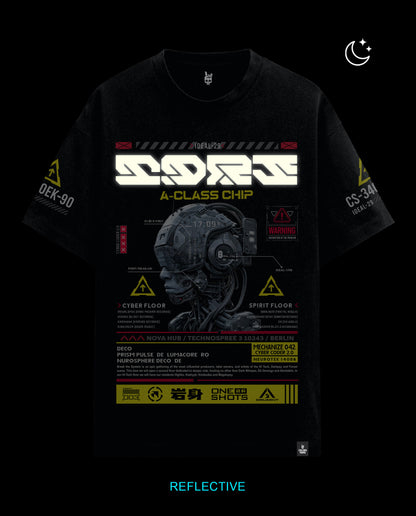 A Class Chip - Premium Men Oversized Tees