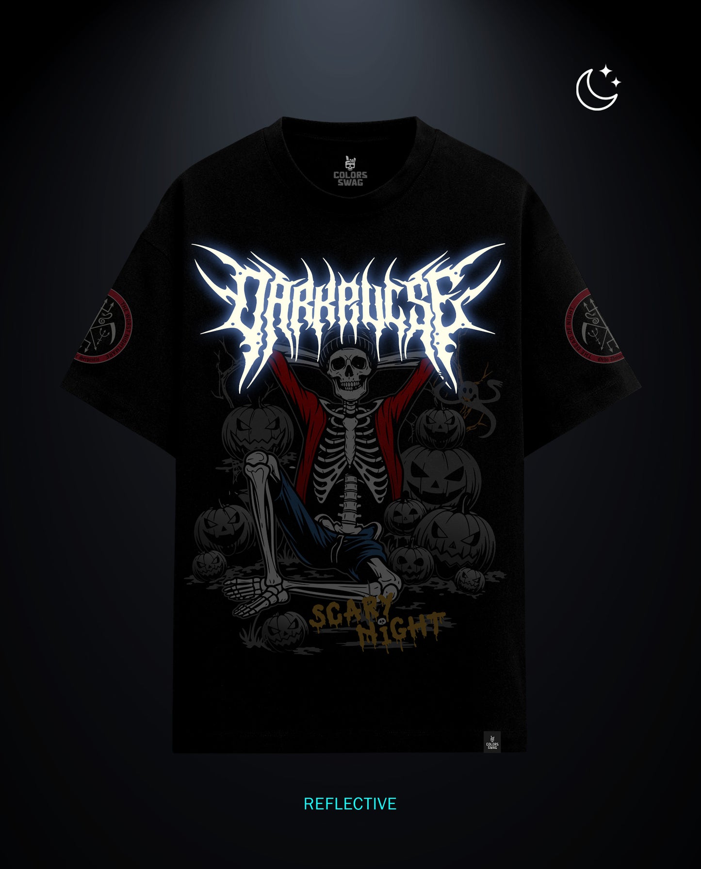 Dark Halloween - Premium Men Oversized Tees