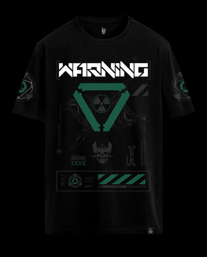 Warning - Men Regular Fit Tees