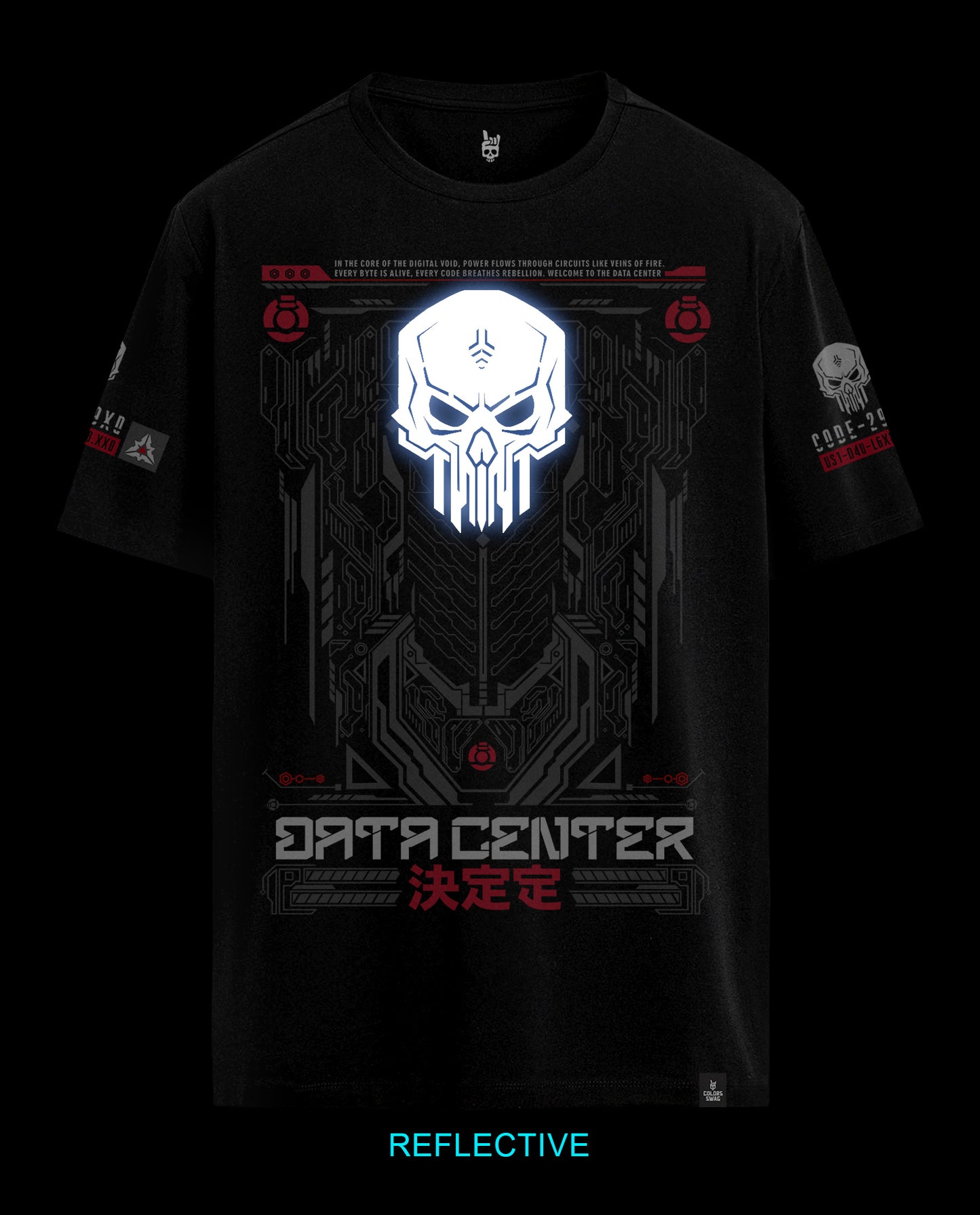 Reflect Data Center - Men Regular Fit Tees