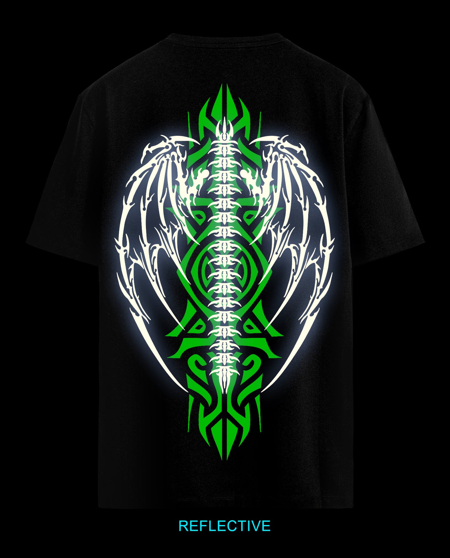 Reflect The Bone - Men Regular Fit Tees